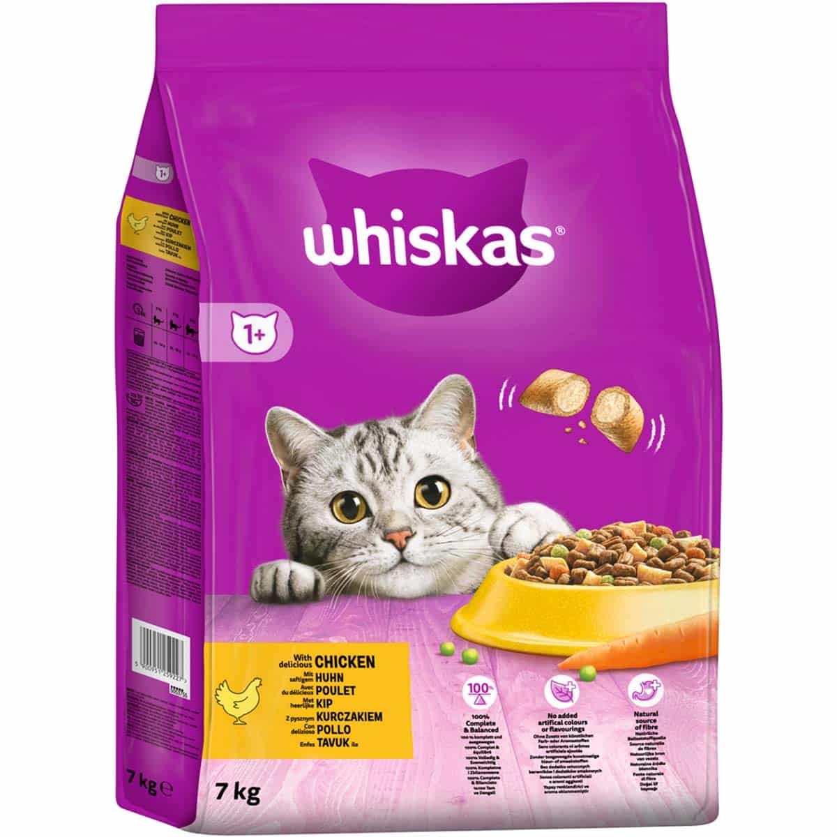 Whiskas Adult 1+ mit Huhn 7kg