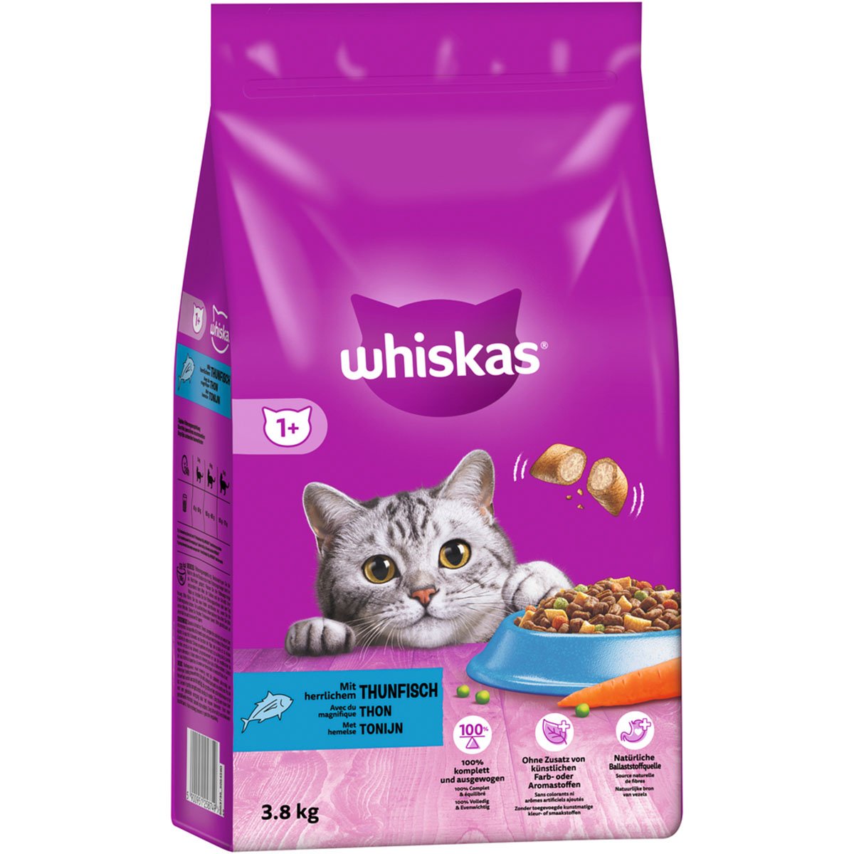 Whiskas Adult 1+ mit Thunfisch 3