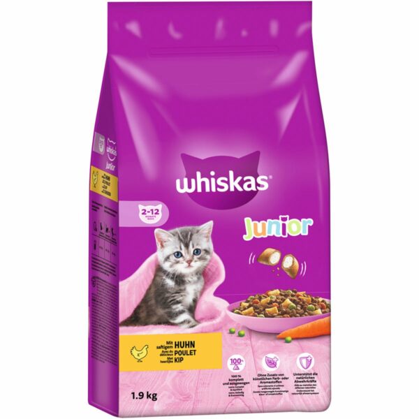 Whiskas Junior mit Huhn 1