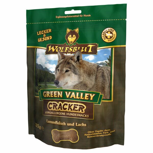 Wolfsblut Cracker Green Valley Lamm & Lachs 3x225g