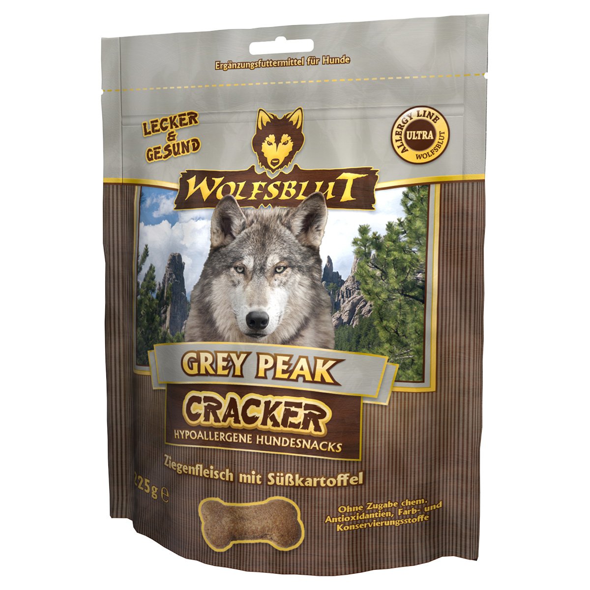 Wolfsblut Cracker Grey Peak Ziege 225g