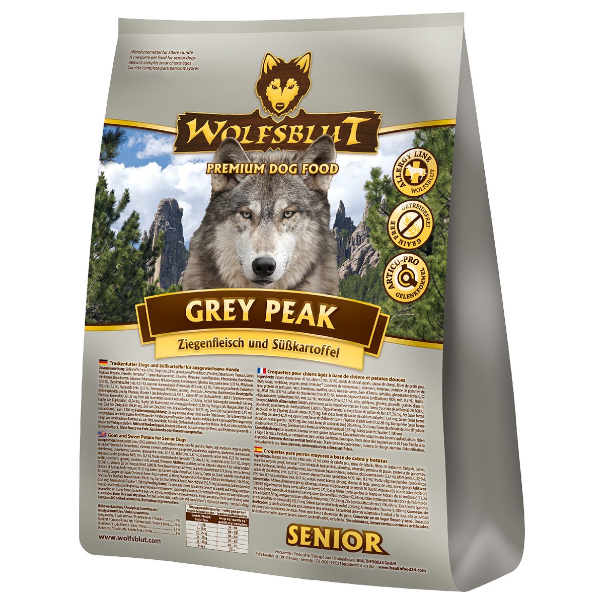 Wolfsblut Grey Peak Senior 2kg