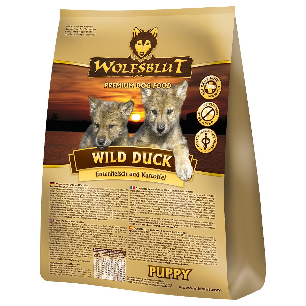 Wolfsblut Wild Duck Puppy 0