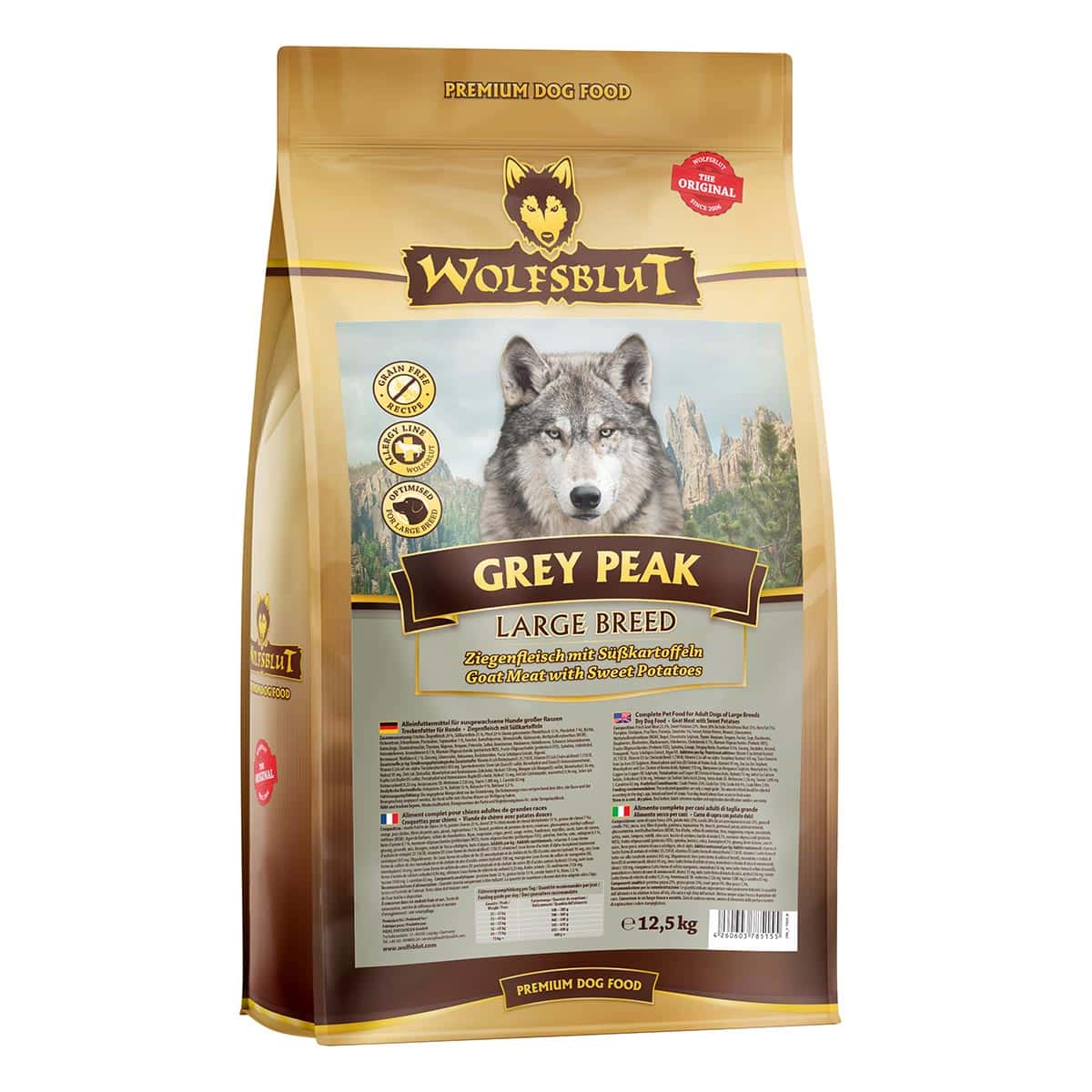 Wolfsblut Grey Peak Large Breed 2x12