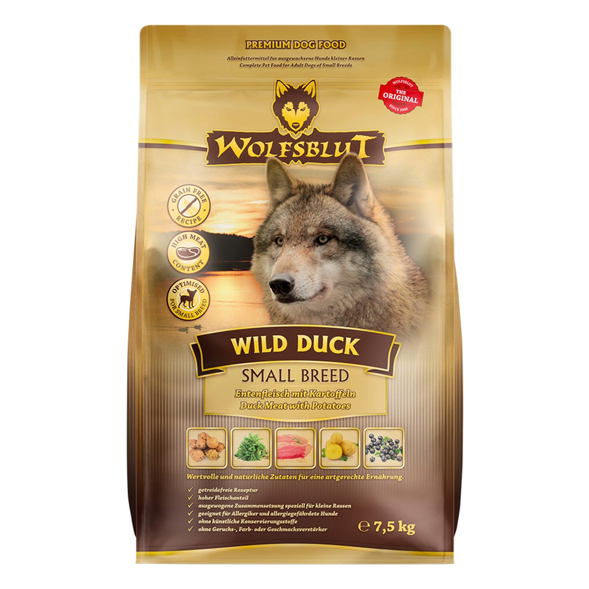 Wolfsblut Wild Duck Small Breed 7