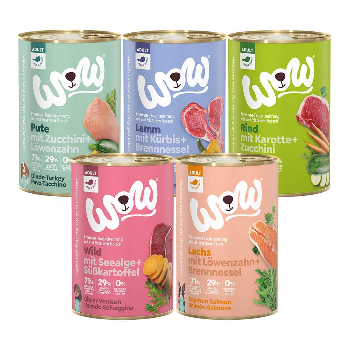 WOW Adult 30x400g Mixpaket 30x400g