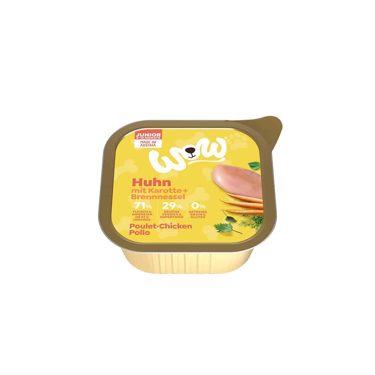 WOW Junior Huhn 11x150g