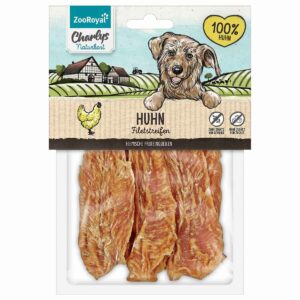 ZooRoyal Charlys Naturkost Huhn Filetstreifen 100g