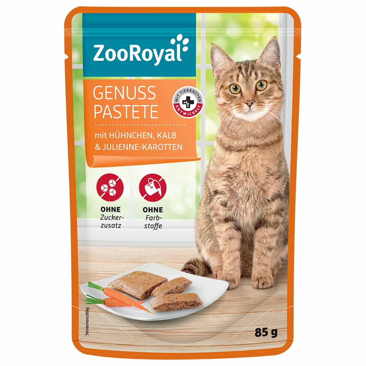 ZooRoyal Genuss Pastete mit Hühnchen