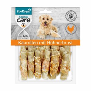 ZooRoyal Individual care Kaurollen mit Hühnerbrust 3x250g