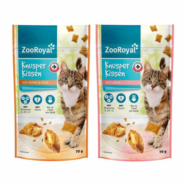 ZooRoyal Knusperkissen Mixpaket 4x70g