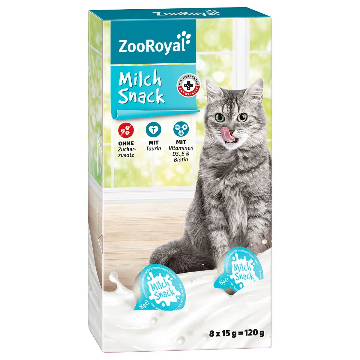 ZooRoyal Milch Snack 8x15g