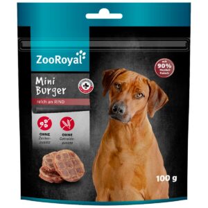 ZooRoyal Mini Burger reich an Rind 8x100g