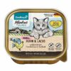 ZooRoyal Minkas Naturkost Kitten Huhn & Lachs verfeinert mit Cranberries & Lachsöl 16x100g