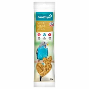 ZooRoyal Sittichsticks mit Honig 7x60g