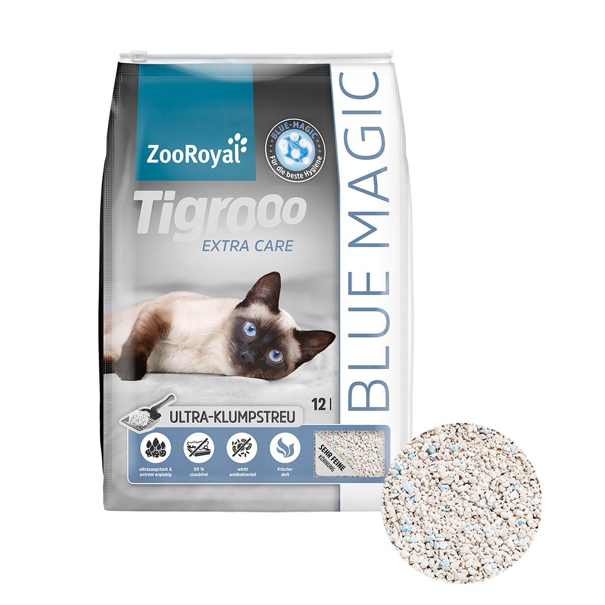ZooRoyal Tigrooo Blue Magic 2 x 12 l