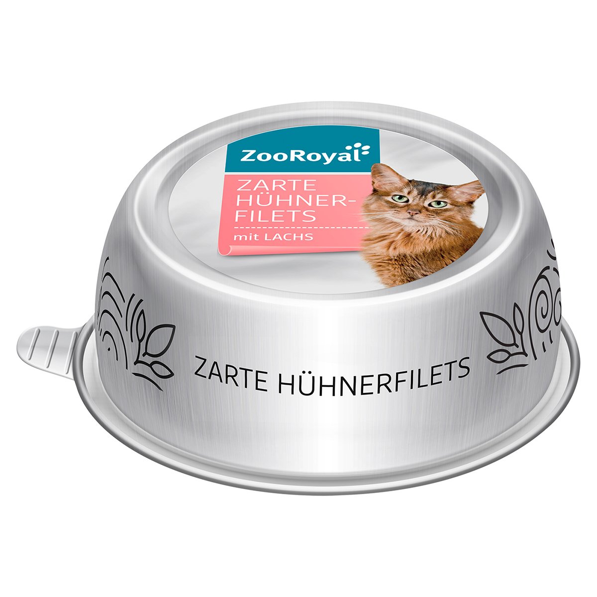 ZooRoyal Zarte Hühnerfilets mit Lachs 24x85g