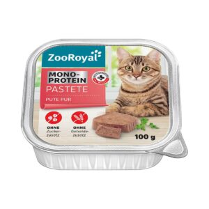 ZooRoyal Monoprotein Pastete Pute Pur 32x100g