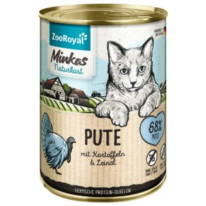 ZooRoyal Minkas Pute mit Kartoffeln 12x400g