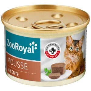 ZooRoyal Mousse mit Ente 12x85g