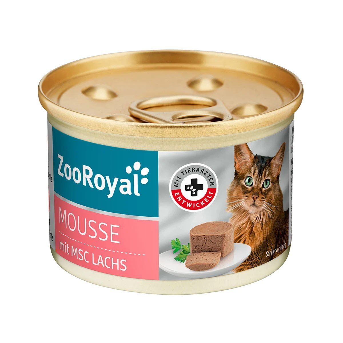 ZooRoyal Mousse mit Lachs 60x85g