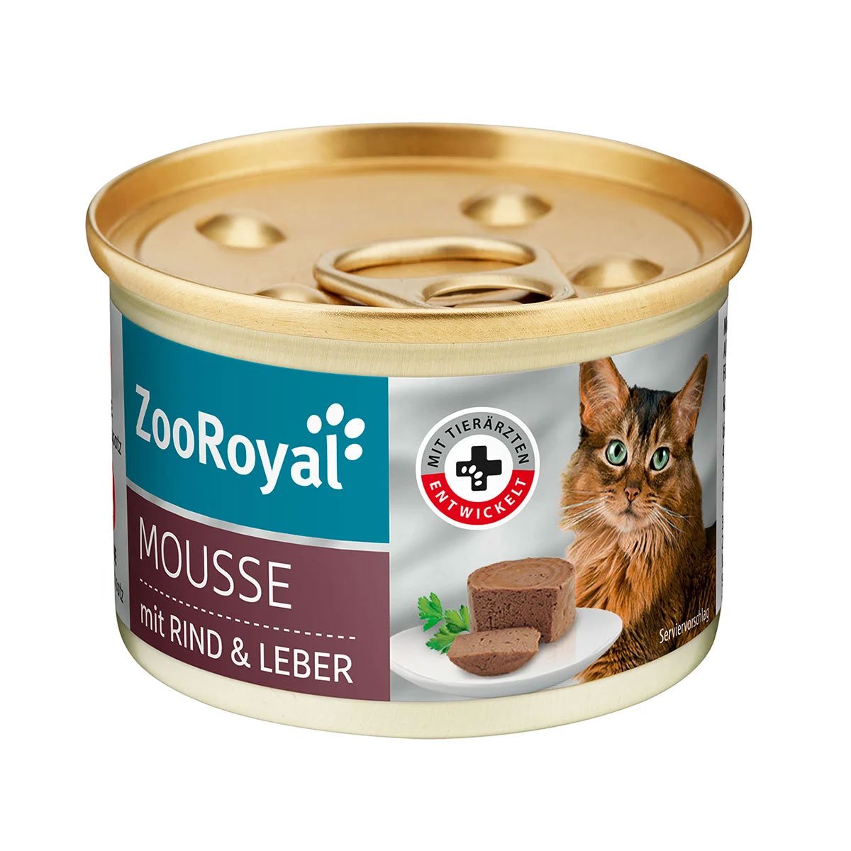 ZooRoyal Mousse Rind und Leber 60x85g