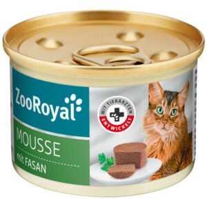 ZooRoyal Mousse mit Fasan 12x85g