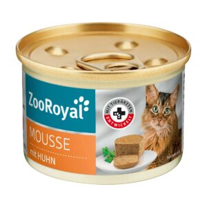 ZooRoyal Mousse mit Huhn 24x85g