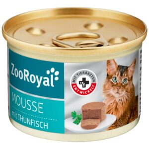 ZooRoyal Mousse mit Thunfisch 12x85g