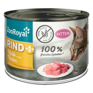 ZooRoyal Rind + Kitten 12x200g