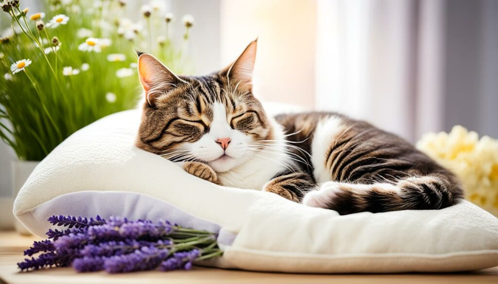 Stressabbau bei Katzen